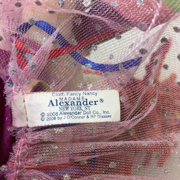 Madame Alexander Fancy Nancy Cloth Plush Doll 18” - Picture 11 of 12